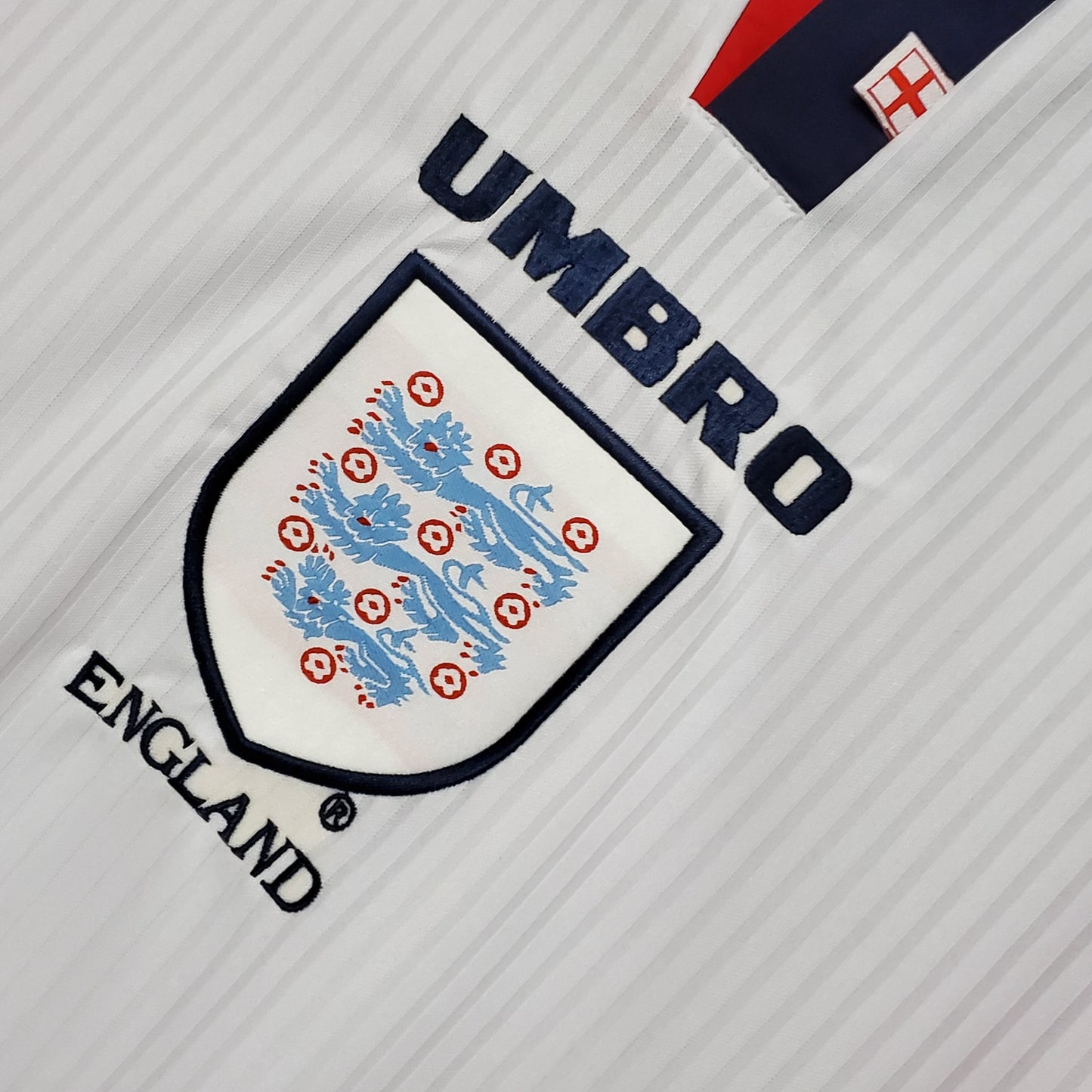 Camisa Inglaterra 98 - Versao Retro Manga Longa - imagem 5