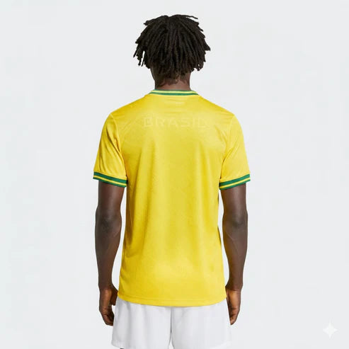 Camisa Selecao Brasil Home - Retro 1991/93 - vista traseira