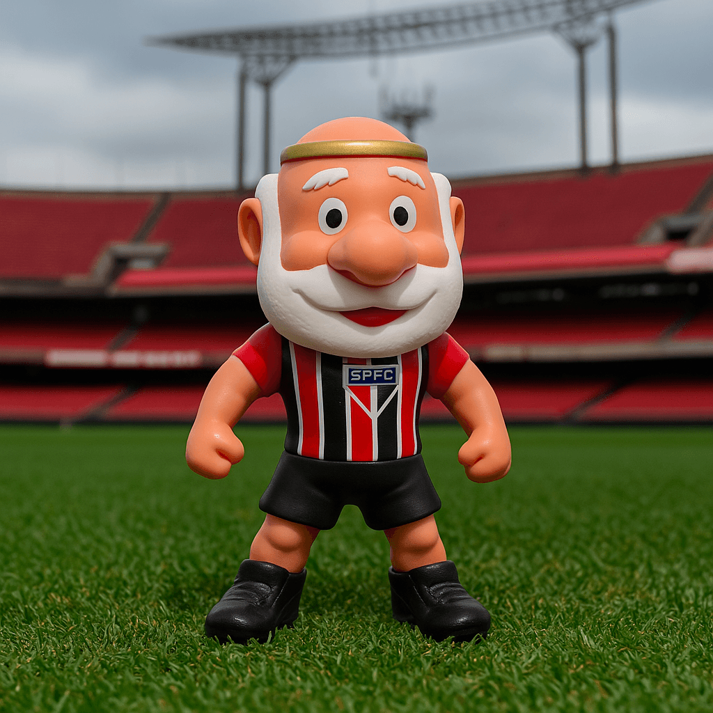 Mascote São Paulo O Santo Tricolor Camisa 2