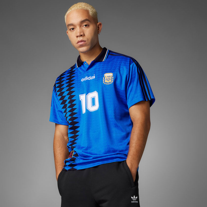 Camisa Argentina II 1994 - Versao Retro - detalhe