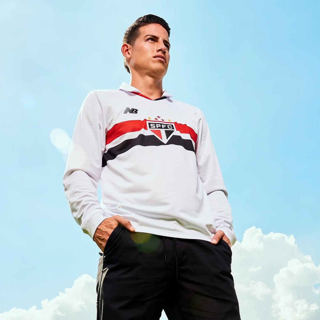 Camisa Manga Longa Tricolor 2024 - (Personalizada ALEX-10) / Pronta Entrega