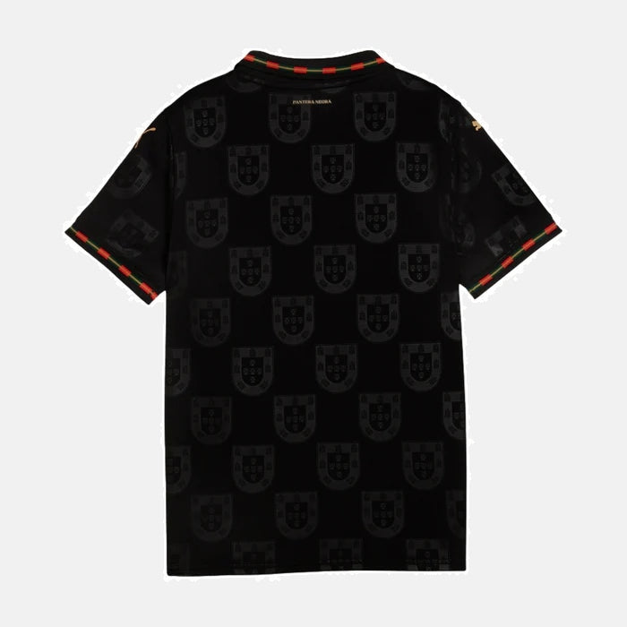 Camisa Portugal 2026 Pantera Negra - vista traseira