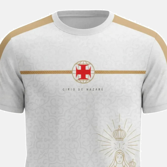 Camisa Vasco da Gama Cirio de Nazare 2025 - detalhe