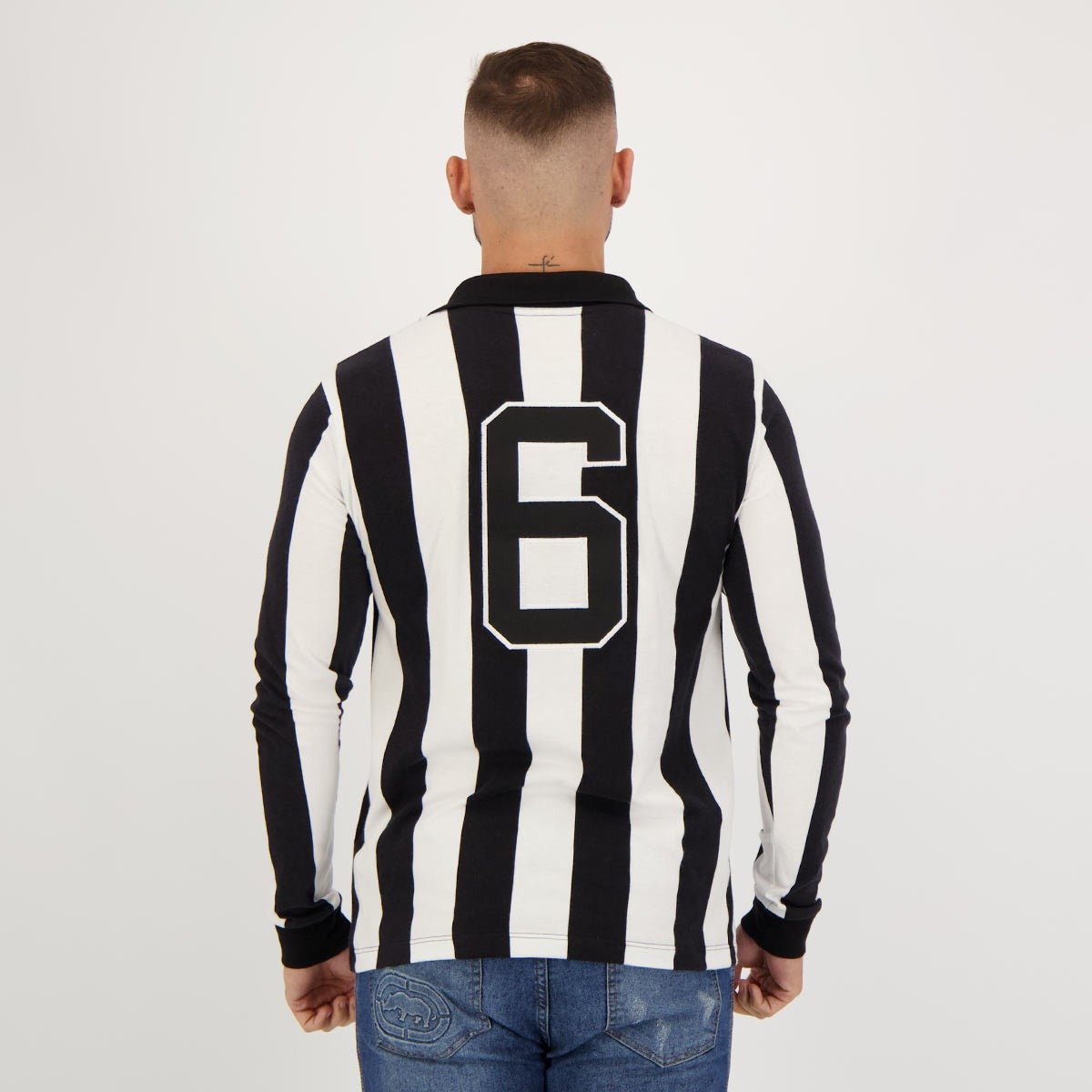 Camisa Botafogo Retrô Nilton 1962 Manga Longa
