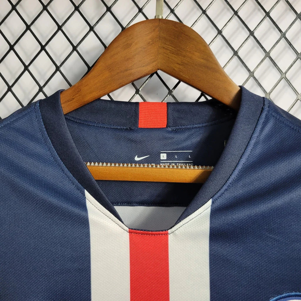Camisa PSG Titular 19/20 - Versao Retro - detalhe