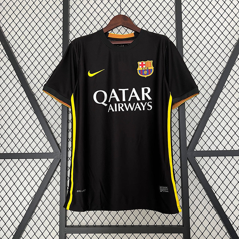Camisa Barcelona III 13/14 - Versao Retro - vista traseira