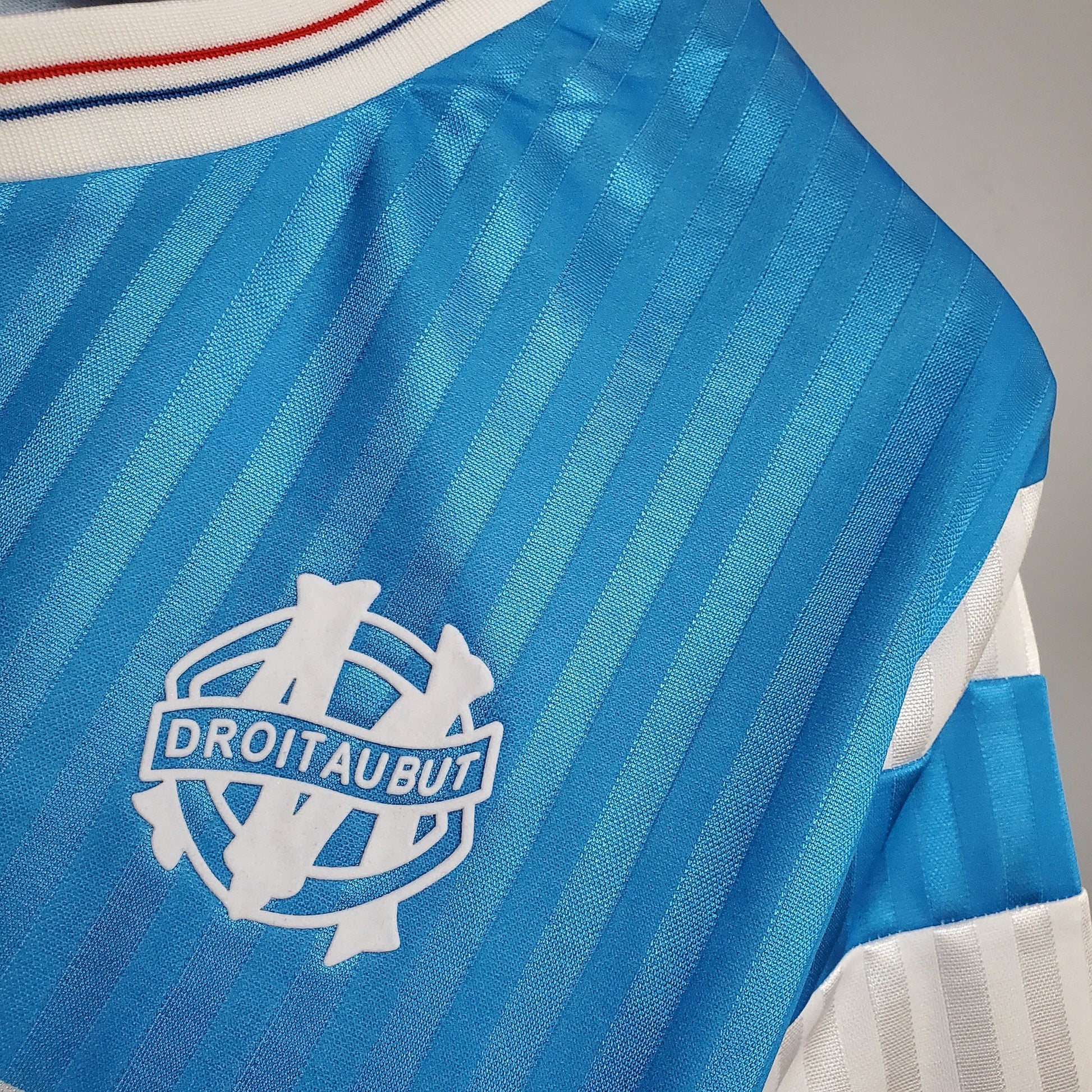 Camisa Olympique de Marseille Reserva 90/91 - Versao Retro - vista traseira