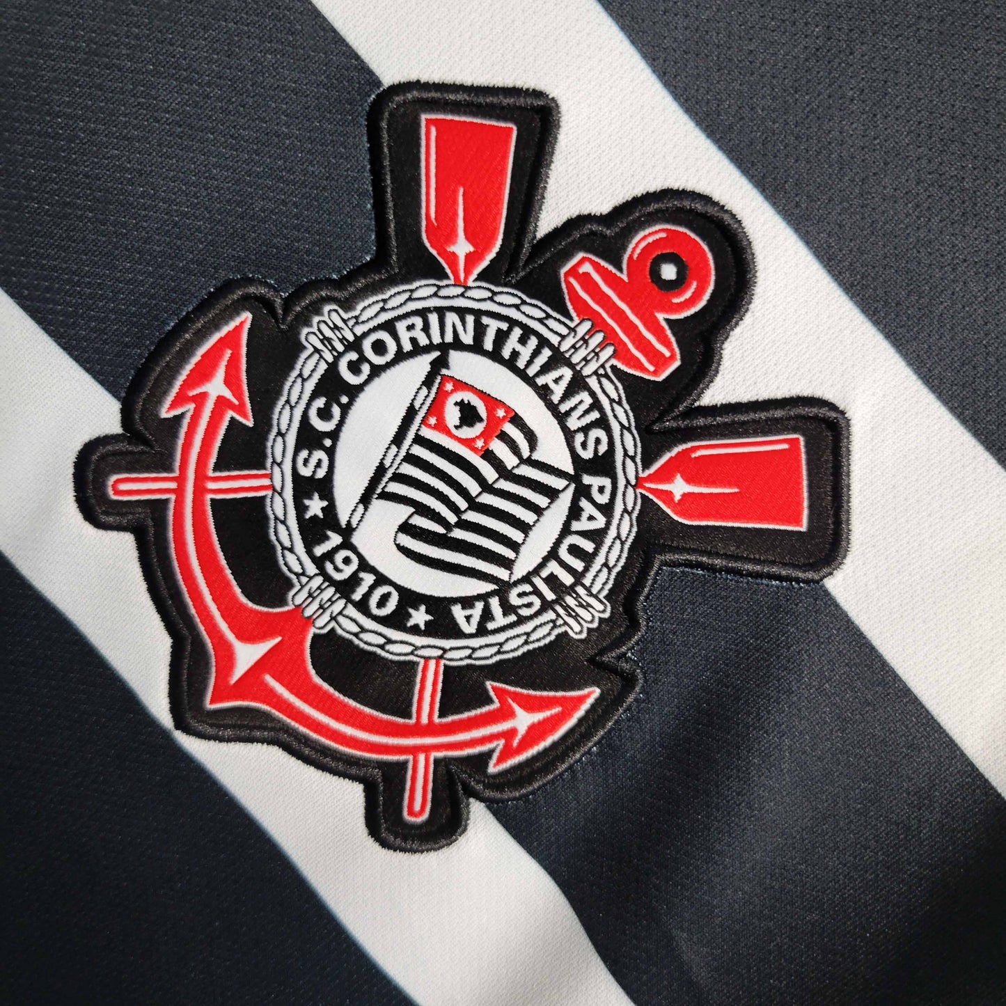 Camisa Corinthians Retro 2014/15 - Versao Retro - detalhe
