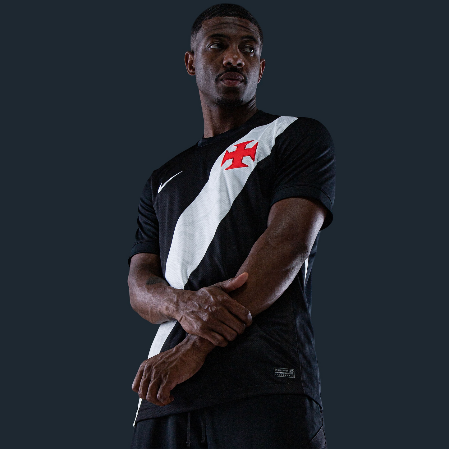 Camisa Vasco 2026/27 I MARINO N° 18 - detalhe