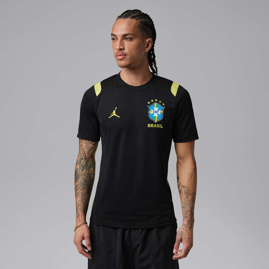 Camiseta Brasil Jordan Academy Pro 2026 Treino Masculina