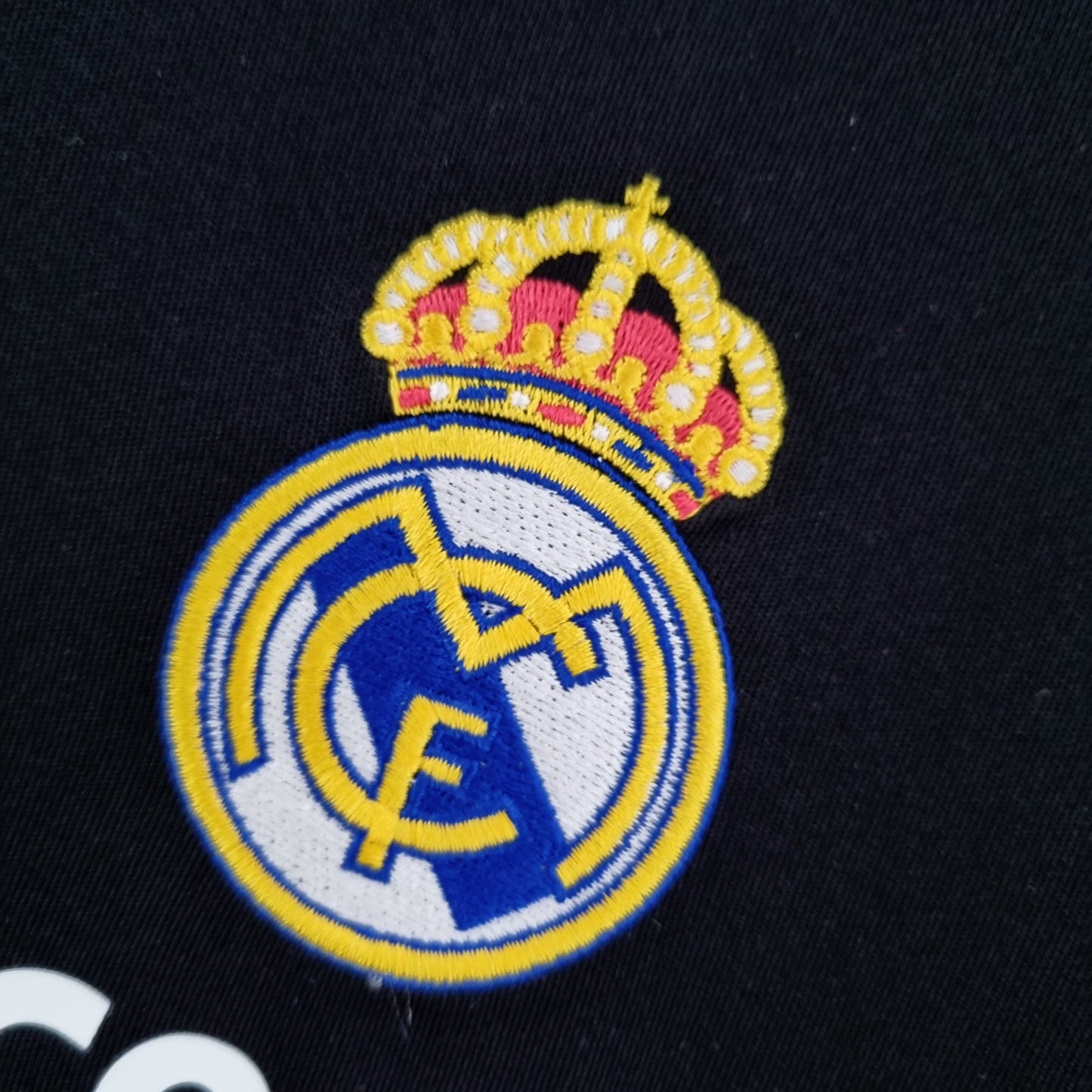 Camisa Real Madrid Reserva 09/10 - Versao Retro - vista traseira