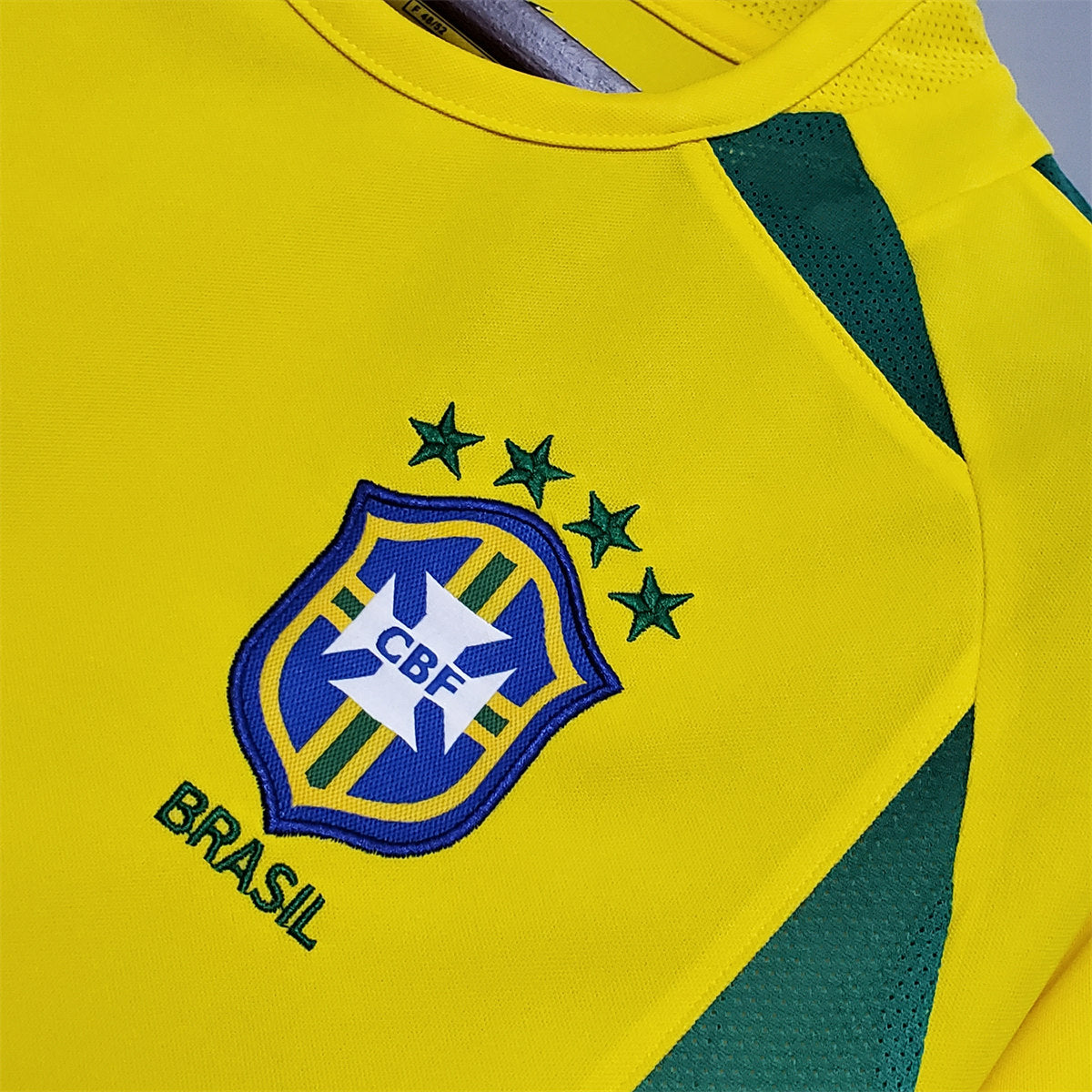 Camisa Selecao Brasil Home - Retro 2002 - imagem 4