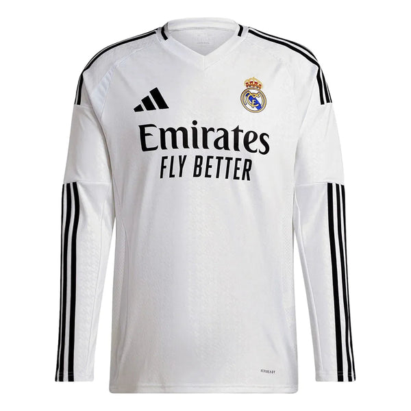Camisa Real Madrid Home 24/25 Manga Longa