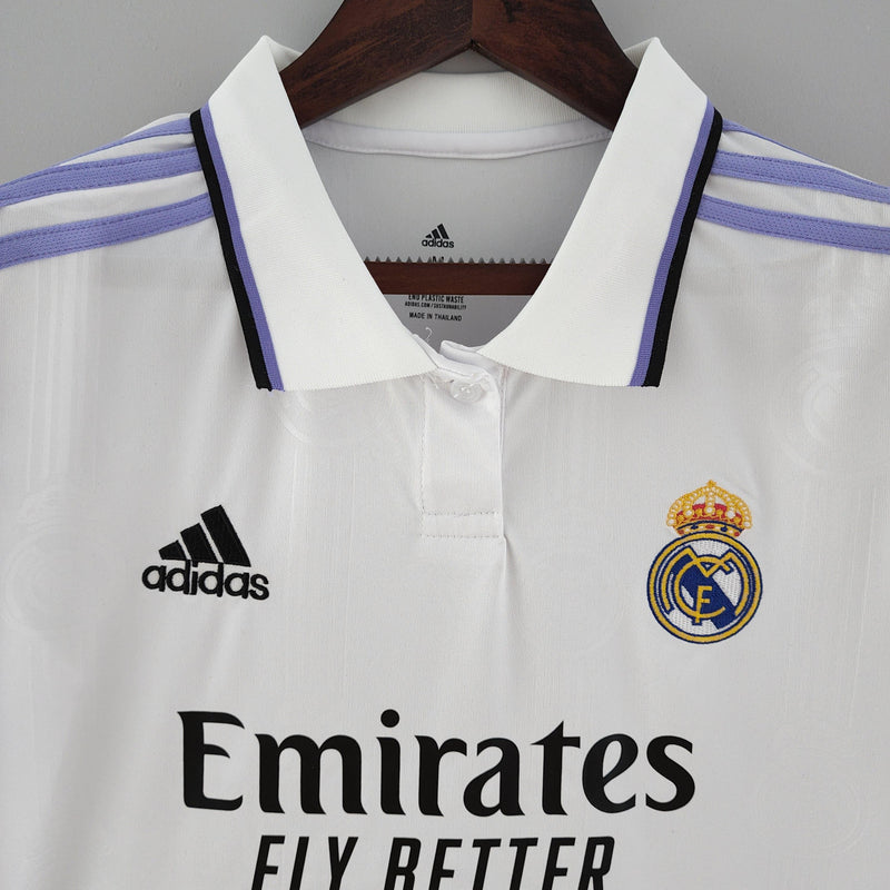 Camisa Feminina Real Madrid 2022/23 Home