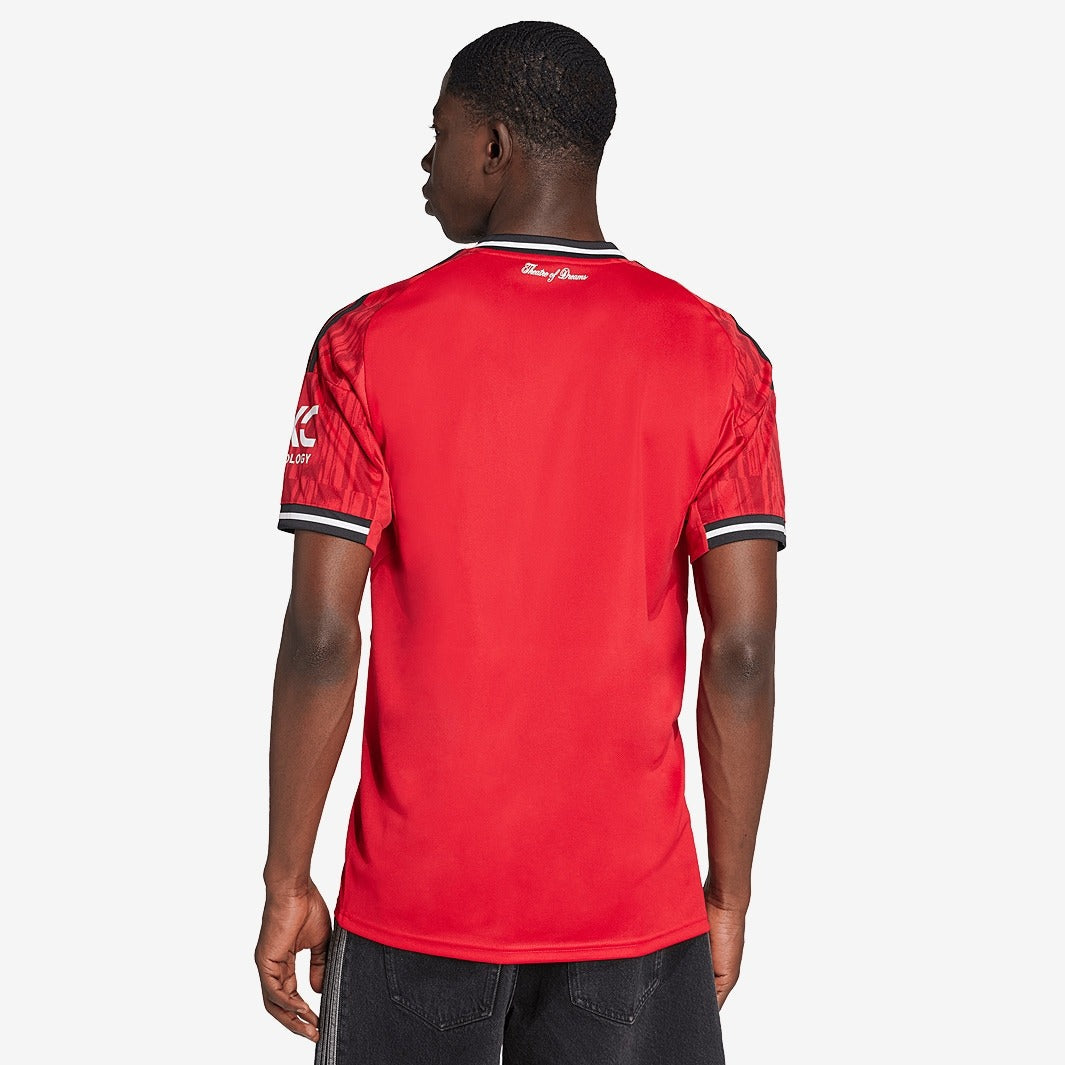 Camisa Adidas Manchester United 2025/26 I Torcedor - detalhe