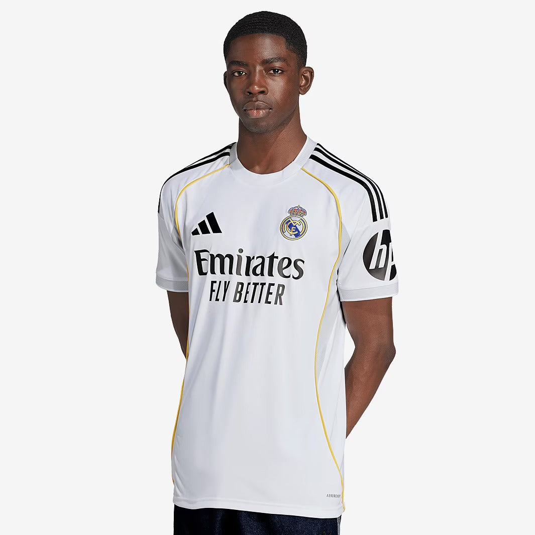Camisa Adidas Real Madrid 2025/26 I Torcedor - vista frontal