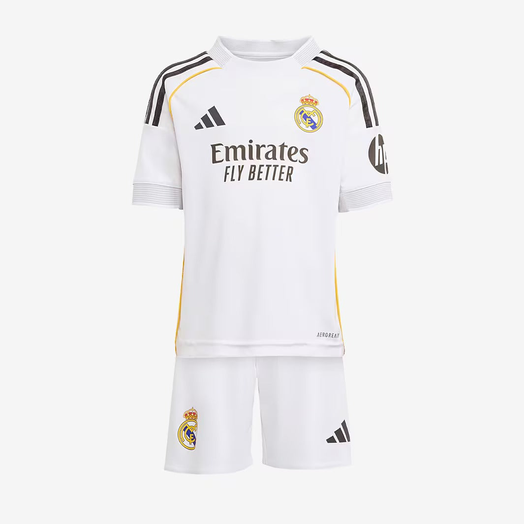 Conjunto Infantil Adidas Real Madrid 2025/26 I - vista frontal