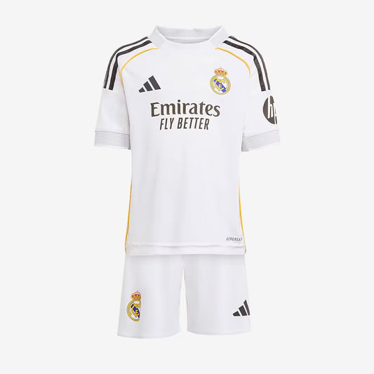 Conjunto Infantil Adidas Real Madrid 2025/26 I - vista frontal