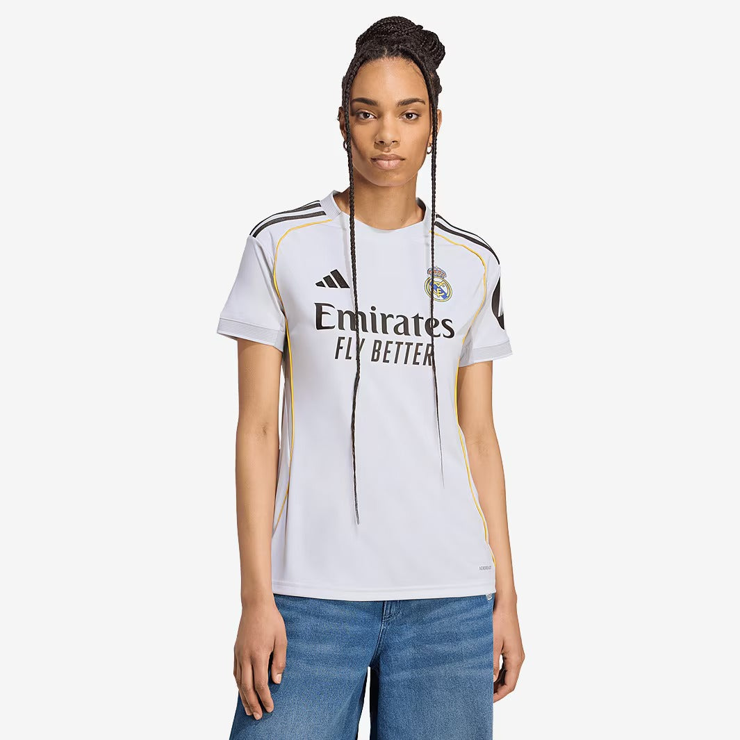 Camisa Feminina Adidas Real Madrid 2025/26 I - vista frontal