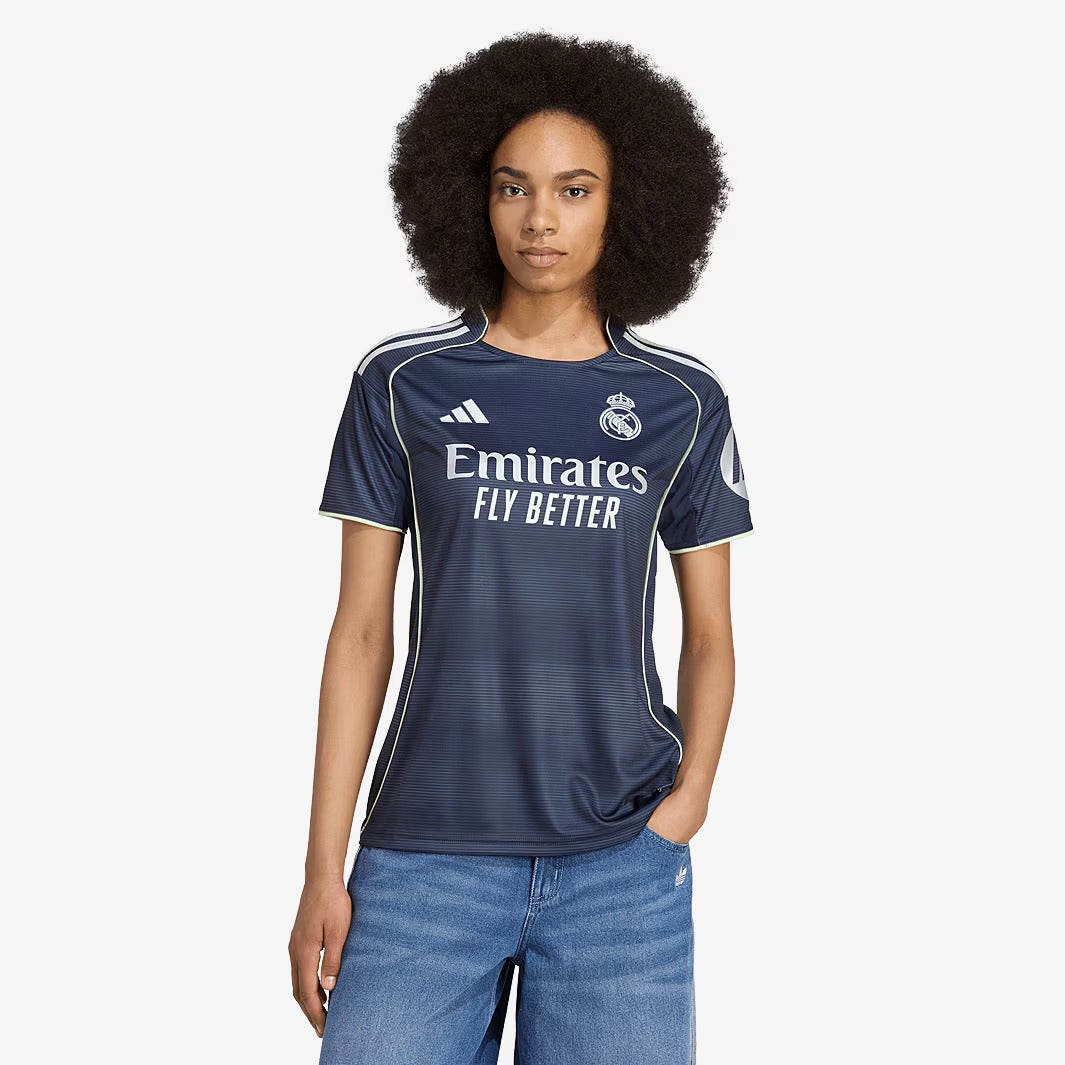 Camisa Feminina Adidas Real Madrid 2025/26 II - vista frontal