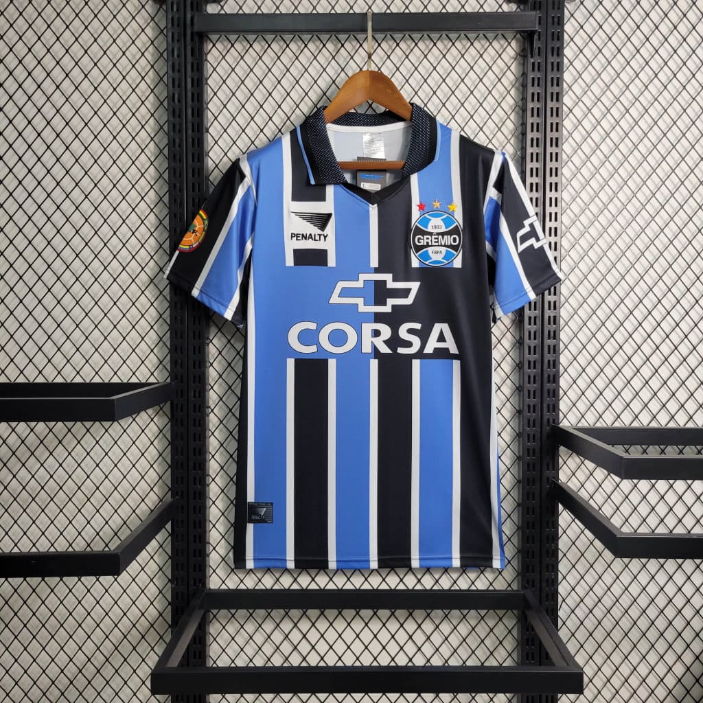 Camisa Gremio 1998 - Versao Retro - vista traseira