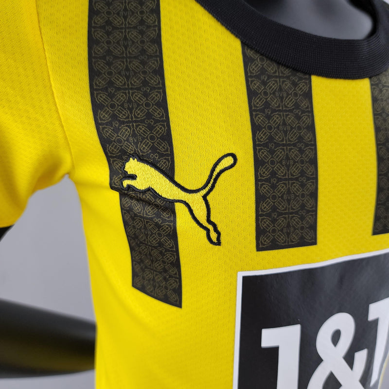 Conjunto Infantil Borussia Dortmund 2022/23 - Home