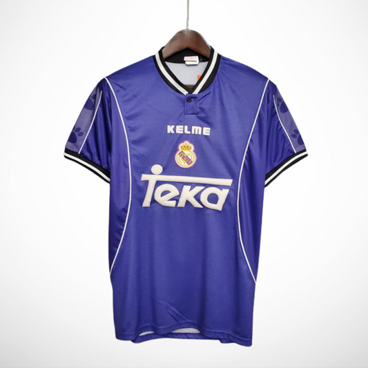 Camisa Real Madrid Reserva 97/98 - Versao Retro - vista frontal