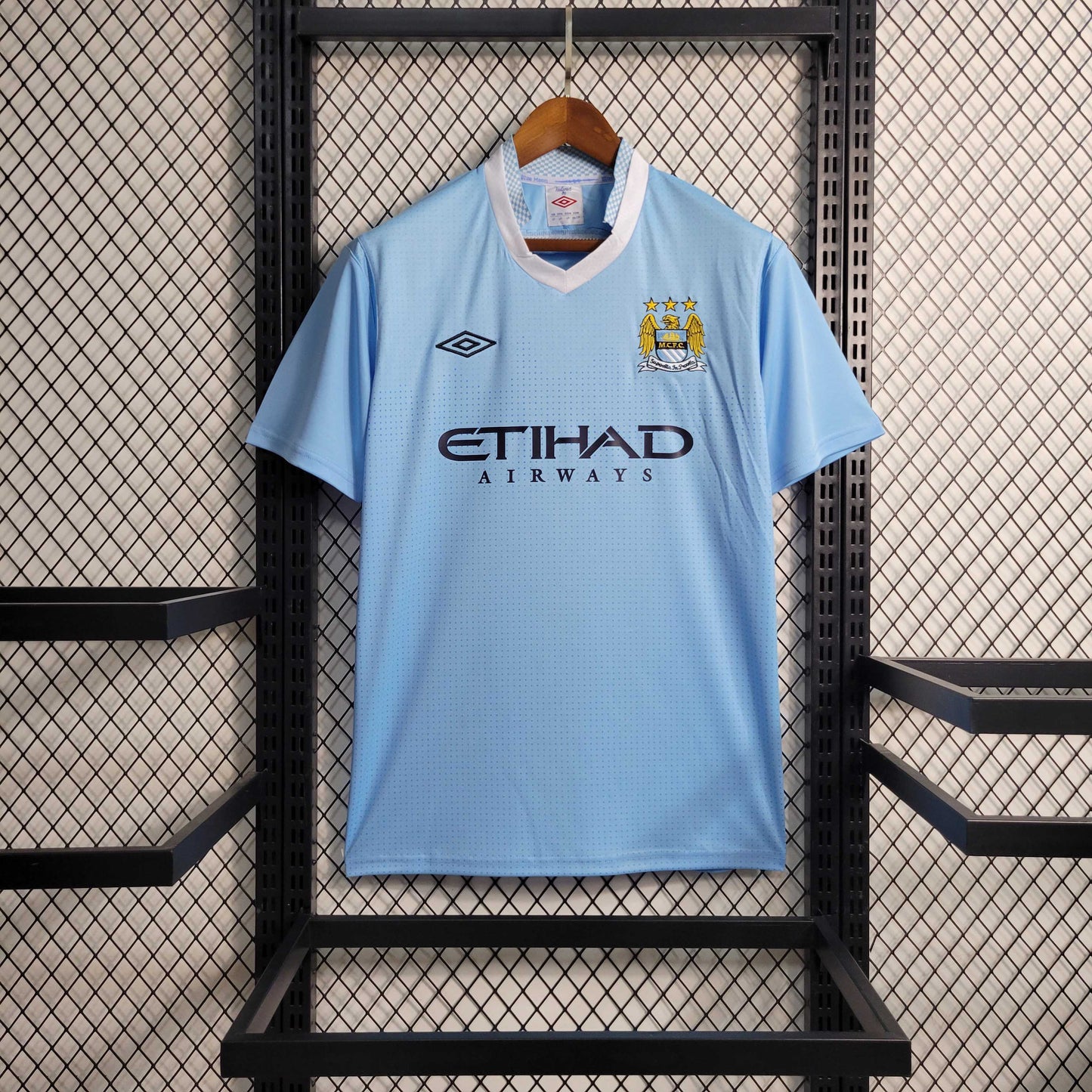 Camisa Manchester City 11/12 - Versão Retrô