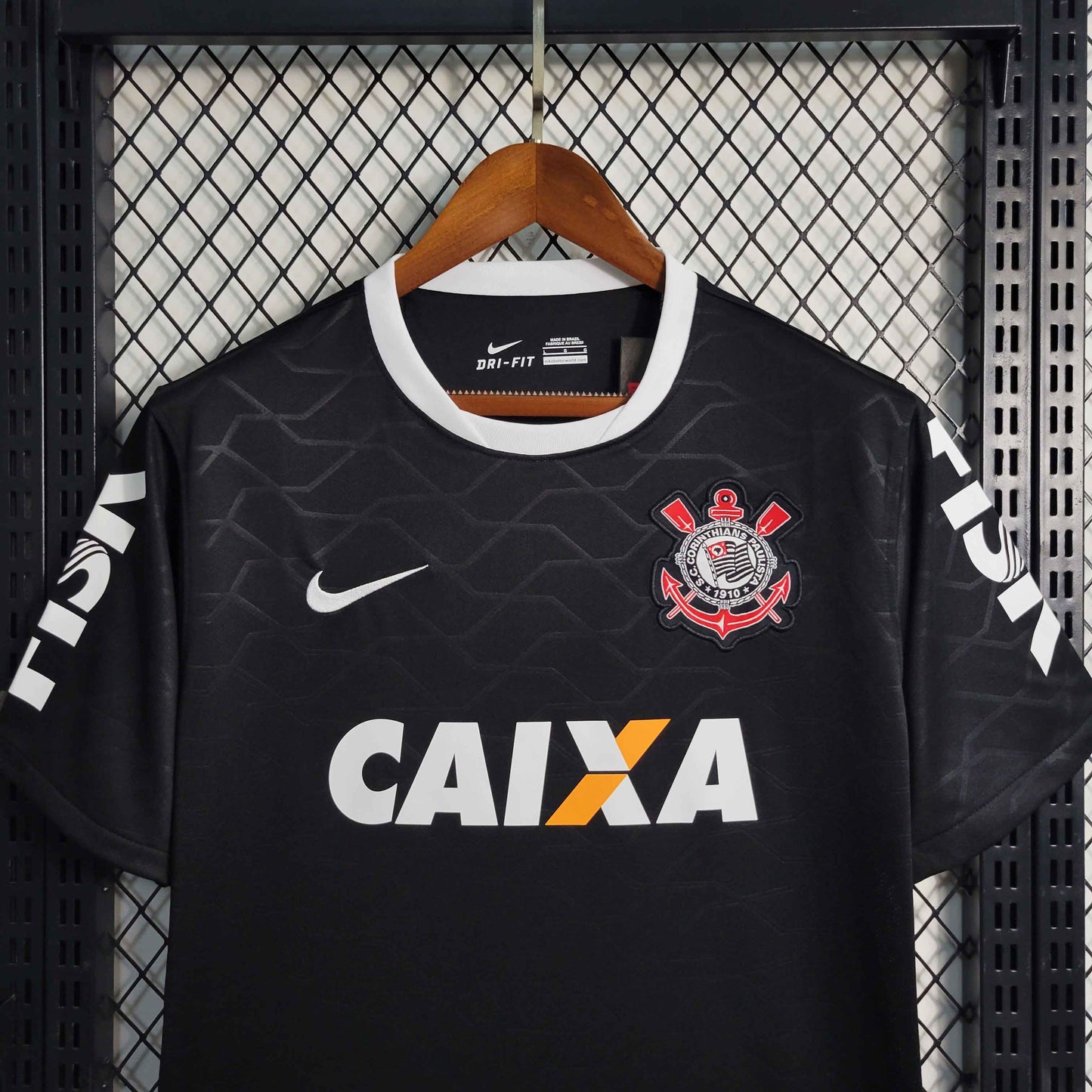 Camisa Corinthians II 2012 - Versao Retro - Mundial de Clubes - detalhe