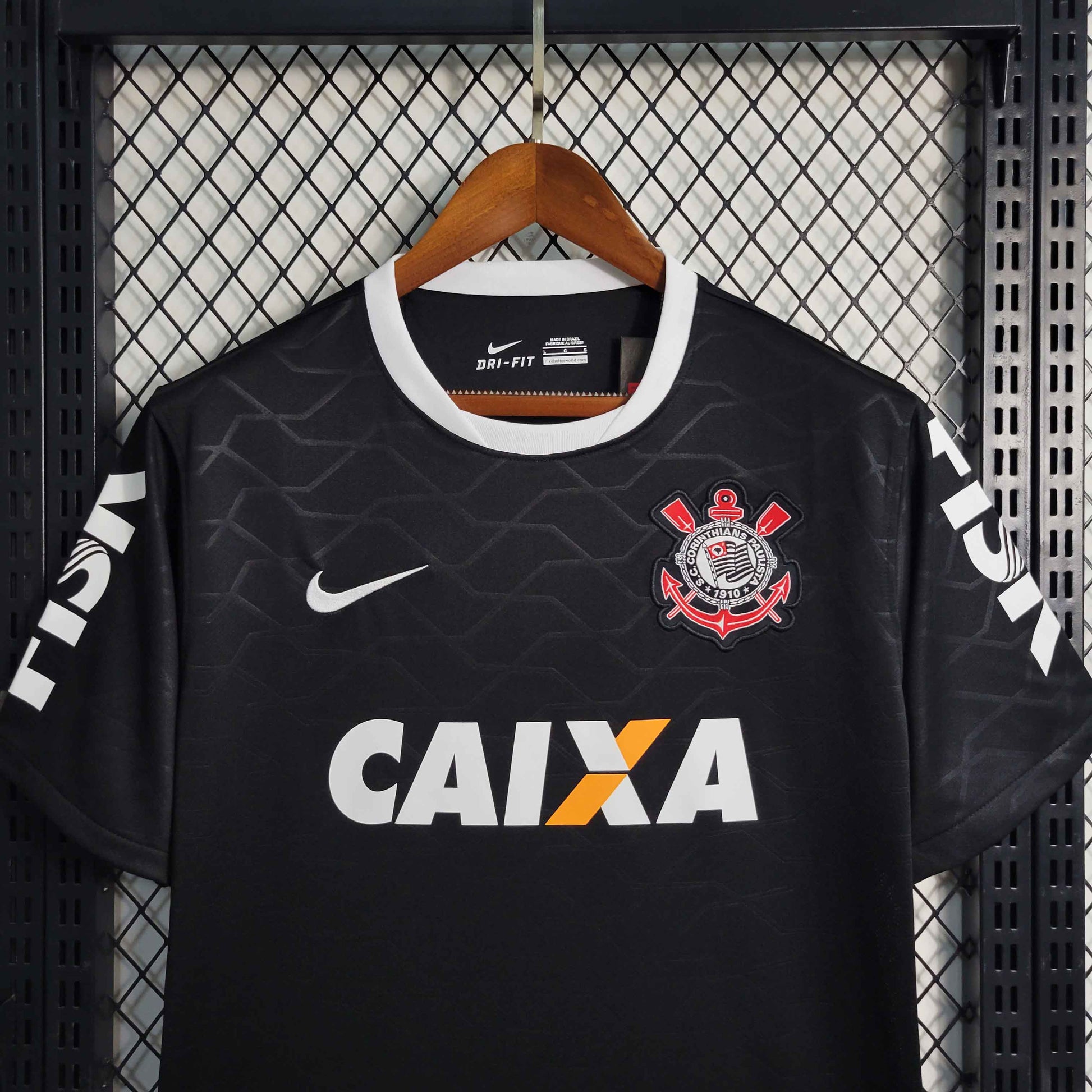 Camisa Corinthians II 2012 - Versao Retro - Mundial de Clubes - detalhe