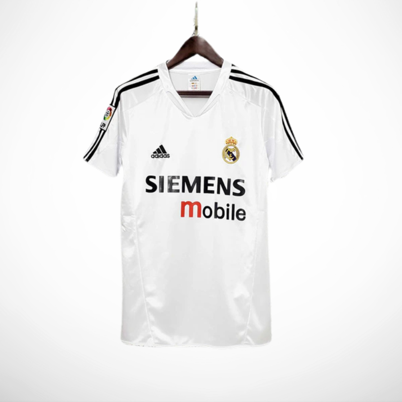 Camisa Real Madrid Home 04/05 - Versao Retro - vista frontal
