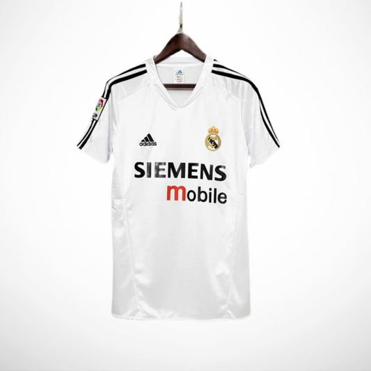 Camisa Real Madrid Home 04/05 - Versao Retro - vista frontal