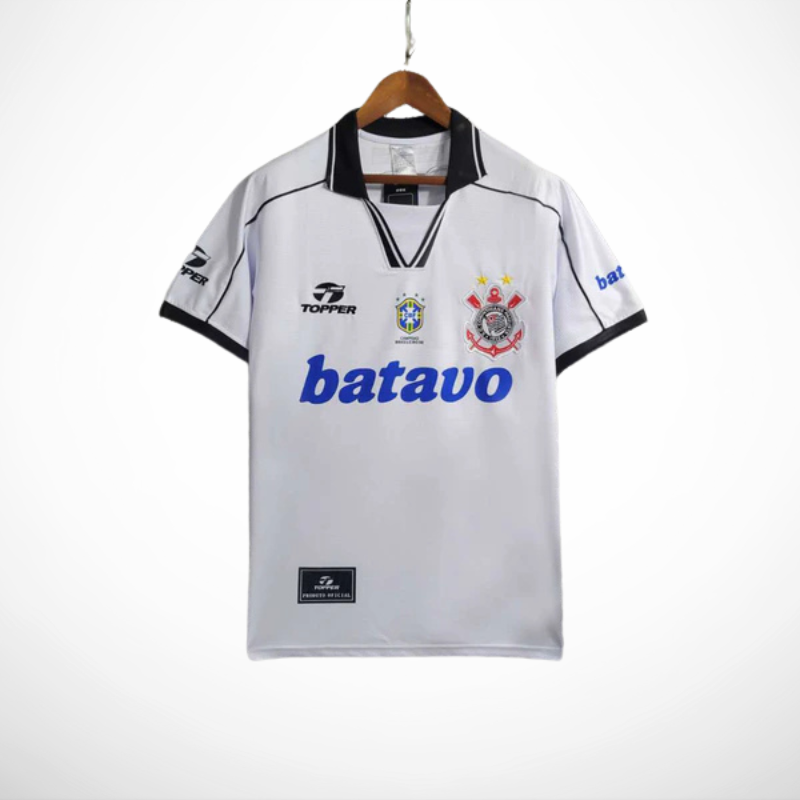 Camisa Corinthians Home 1999 - Versao Retro - vista frontal