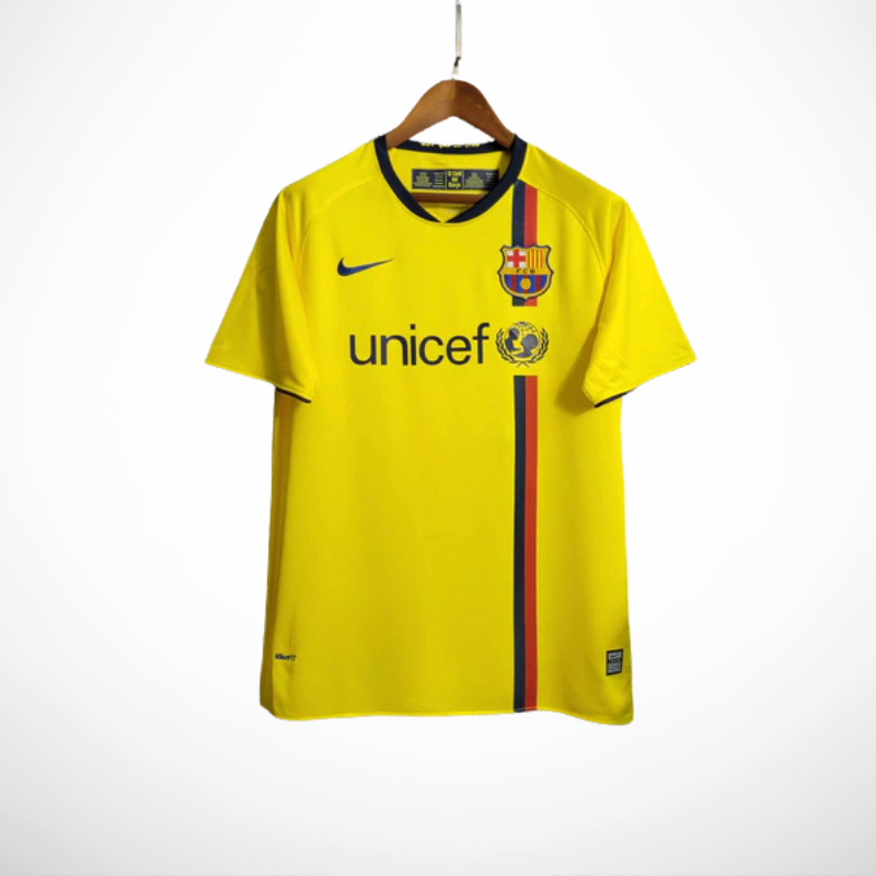 Camisa Barcelona II 08/09 - Versao Retro - vista frontal