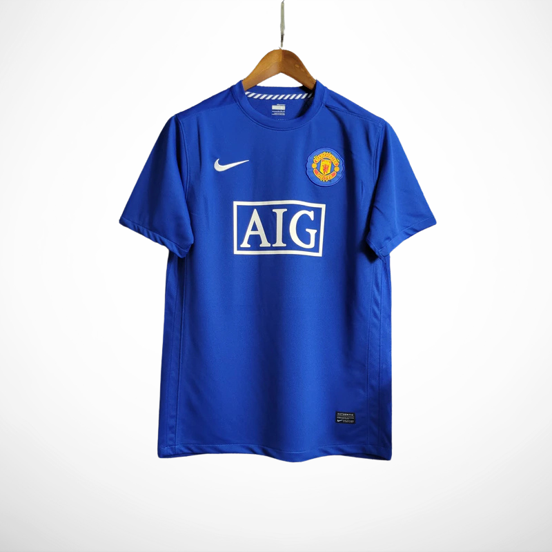 Camisa Manchester United Reserva 07/08 - Versao Retro - vista frontal