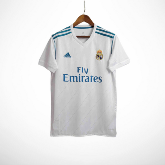 Camisa Real Madrid Home 17/18 - Versao Retro - vista frontal