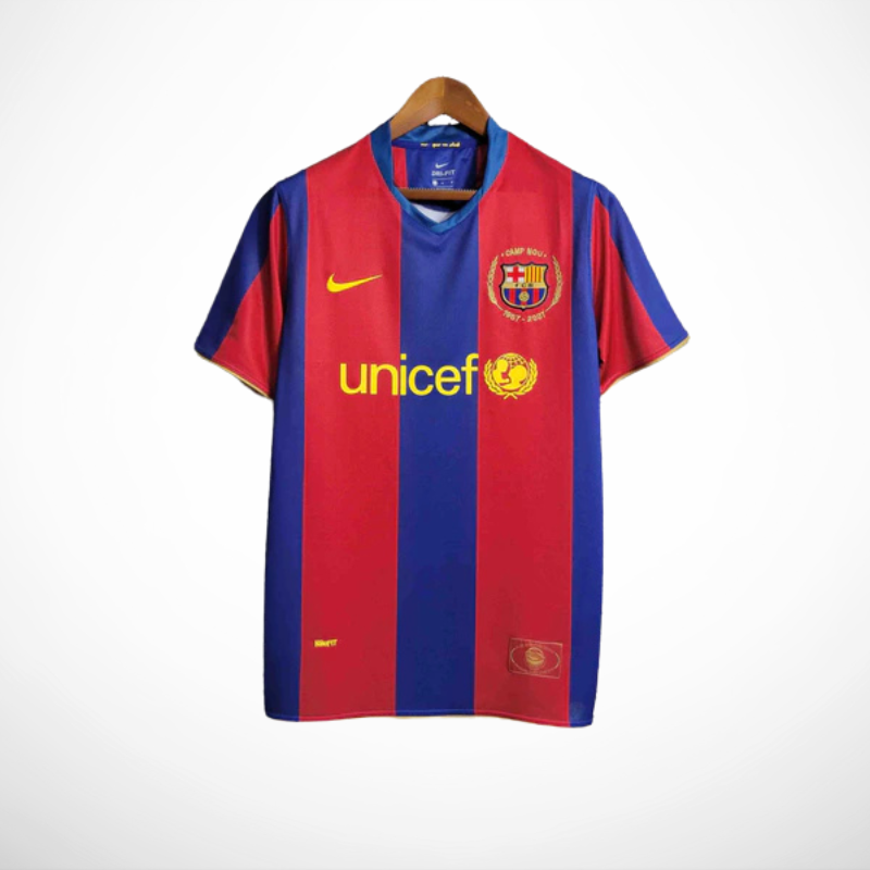 Camisa Barcelona Home 07/08 - Versao Retro - vista frontal