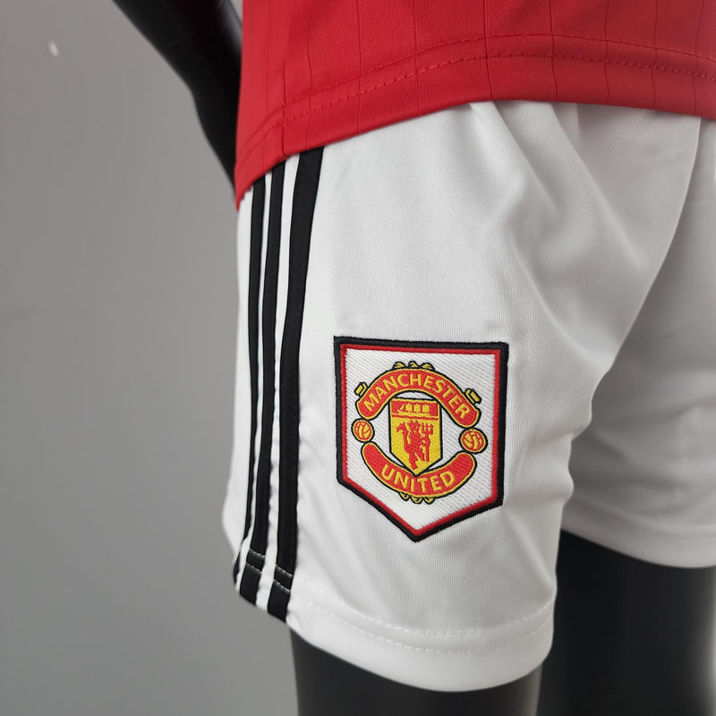 Conjunto Infantil Manchester United 2022/23 - Home