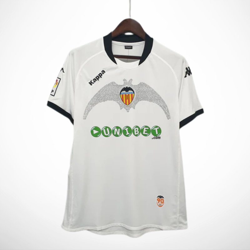 Camisa Valencia Titular 09/10 - Versao Retro - vista frontal