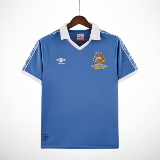 Camisa Manchester City 81/82 - Versão Retrô