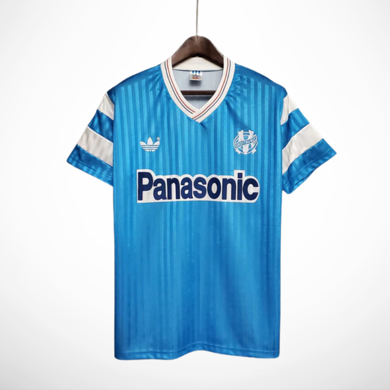 Camisa Olympique de Marseille Reserva 90/91 - Versao Retro - vista frontal