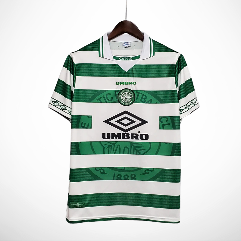 Camisa Celtic Titular 98/99 - Versao Retro - vista frontal