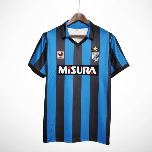 Camisa Inter de Milao Titular 88/90 - Versao Retro - vista frontal