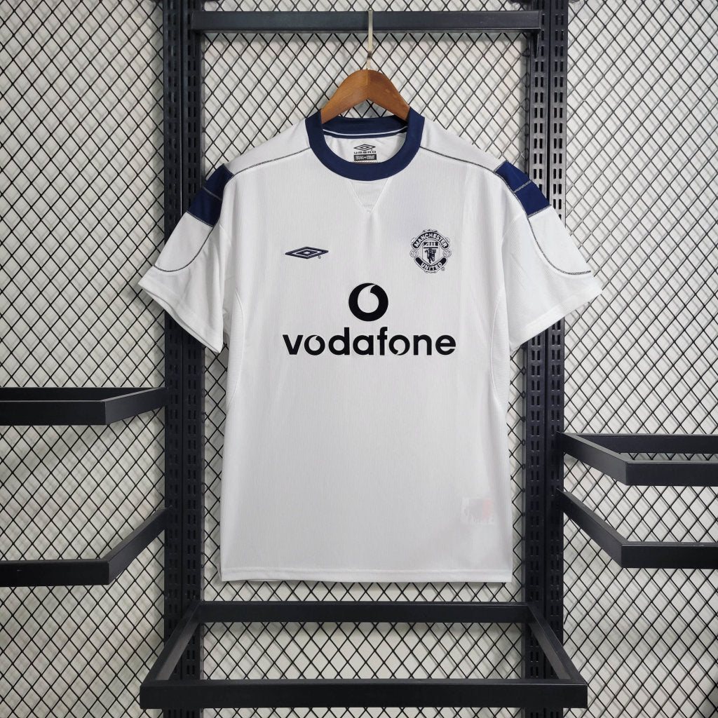 Camisa Manchester United 99/00 - Versao Retro - vista traseira