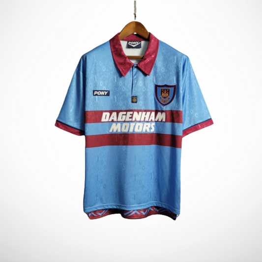 Camisa West Ham Reserva 95/97 - Versao Retro - vista frontal