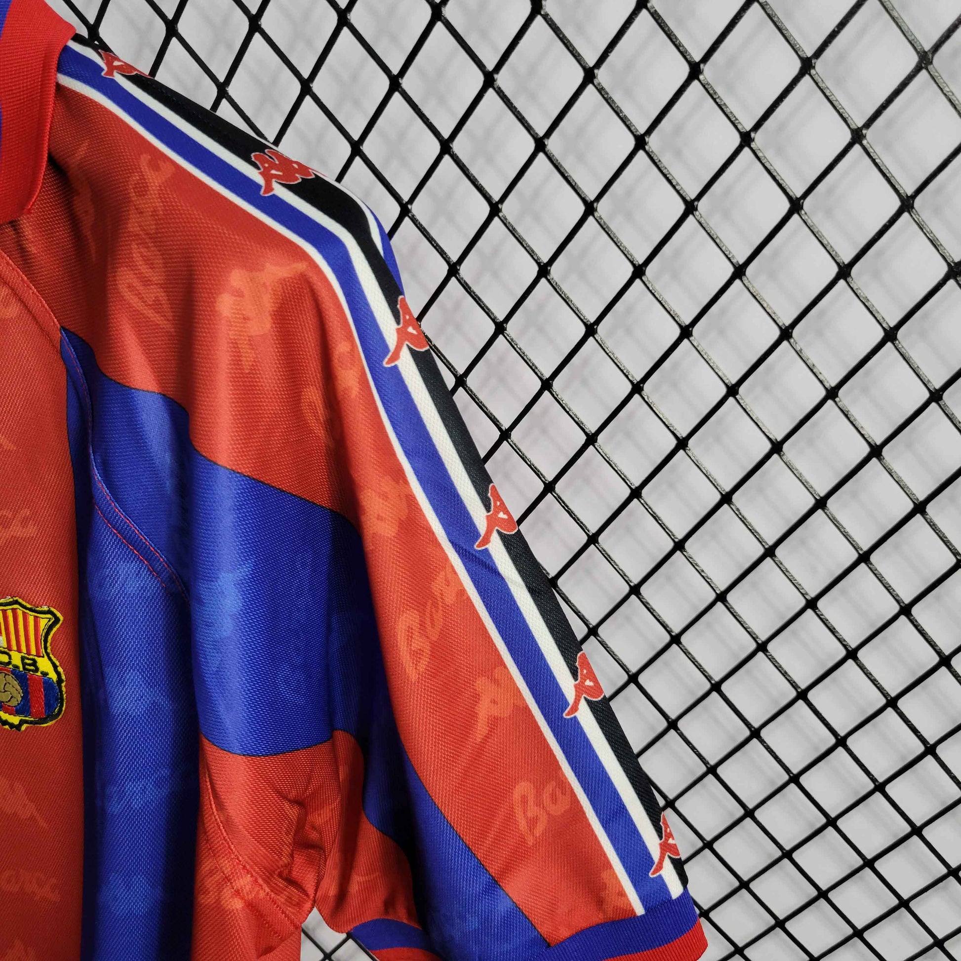 Camisa Barcelona Titular 96/97 - Versao Retro - detalhe