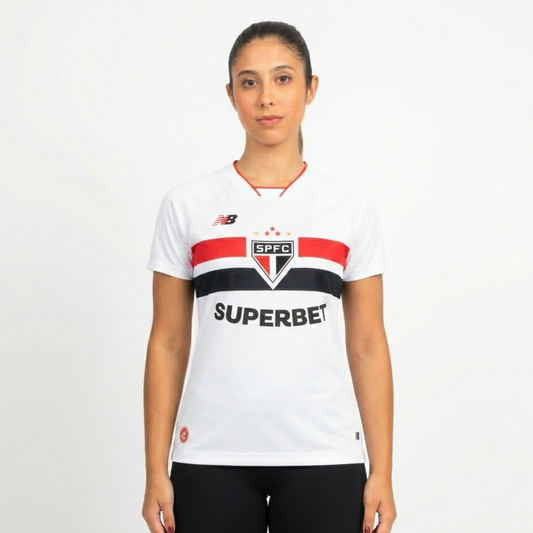 Camisa Feminina São Paulo I 2026/27