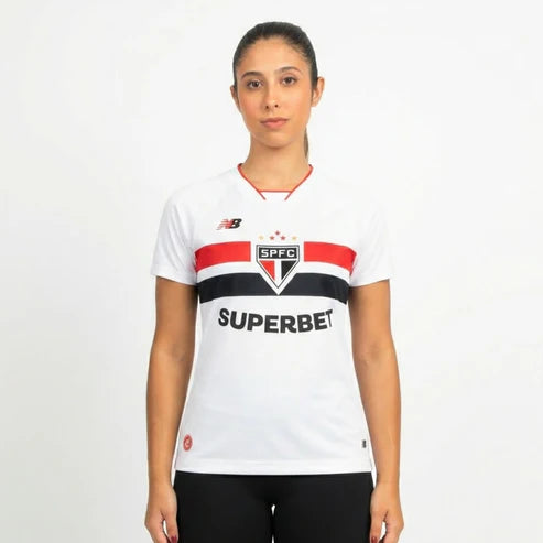 Camisa Feminina Tricolor I 2026/27