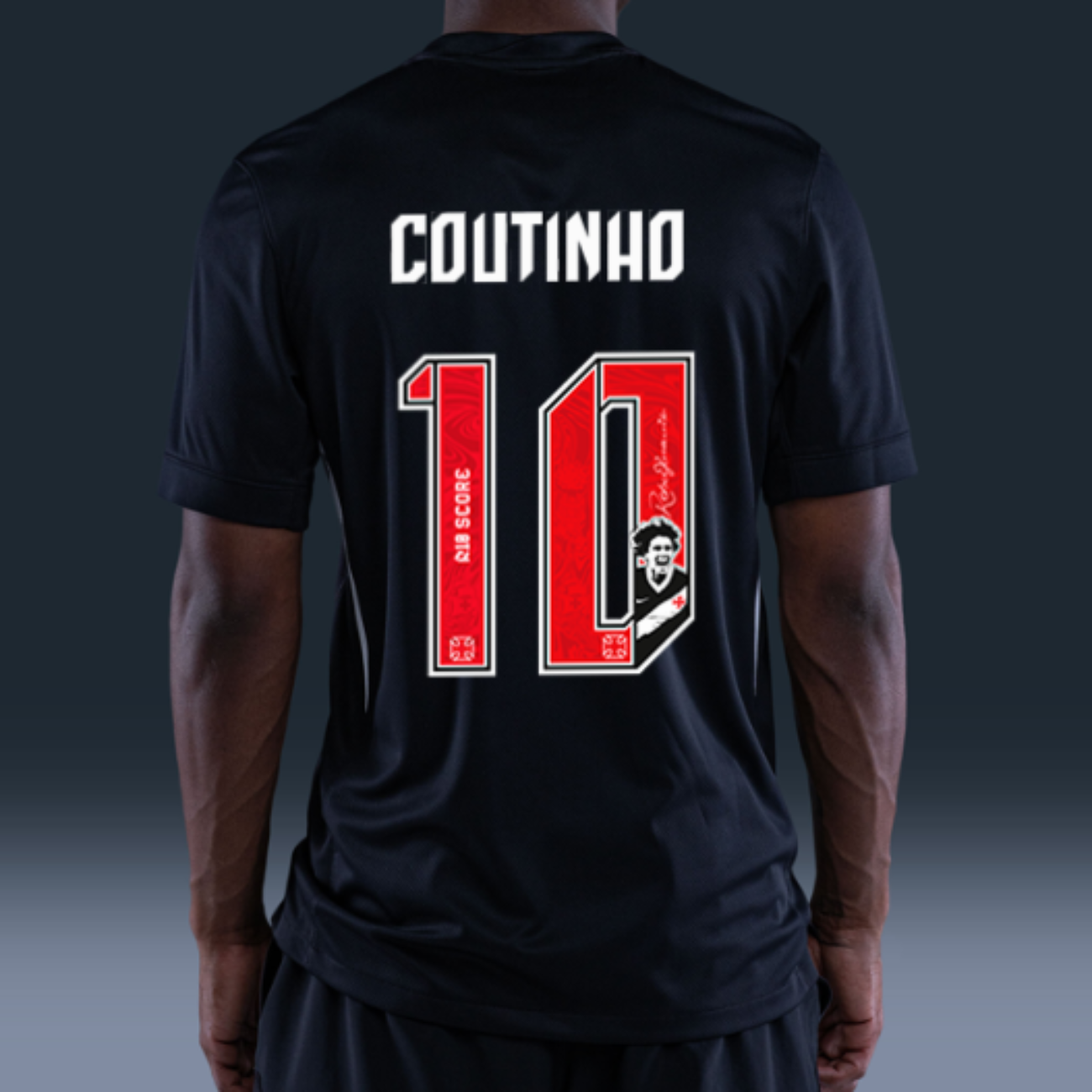 Camisa Vasco 2026/27 I COUTINHO N° 10 - vista frontal
