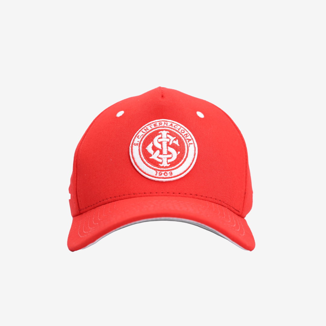 Bone Americano Internacional - Vermelho - vista traseira